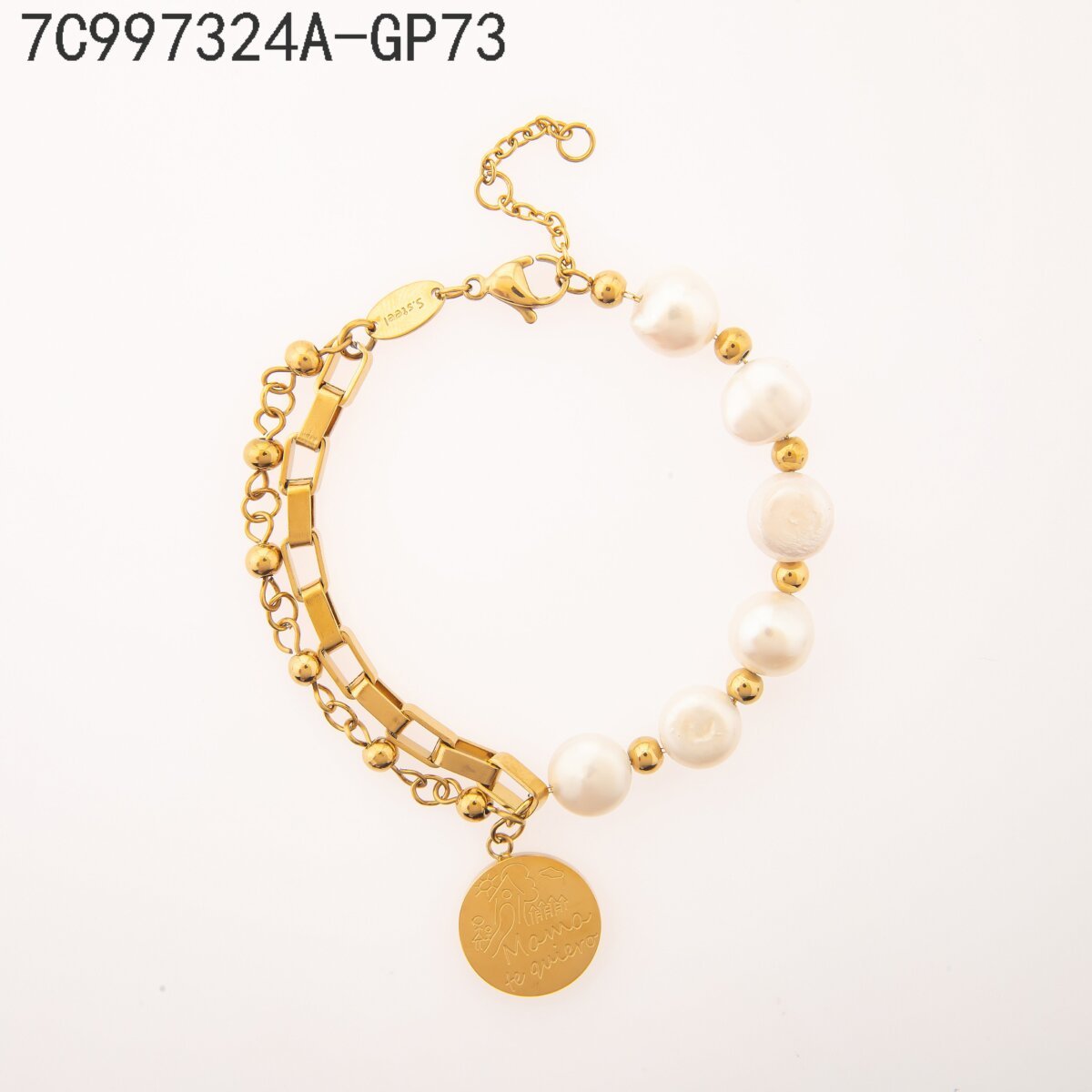 Pulsera Nácar Amapola