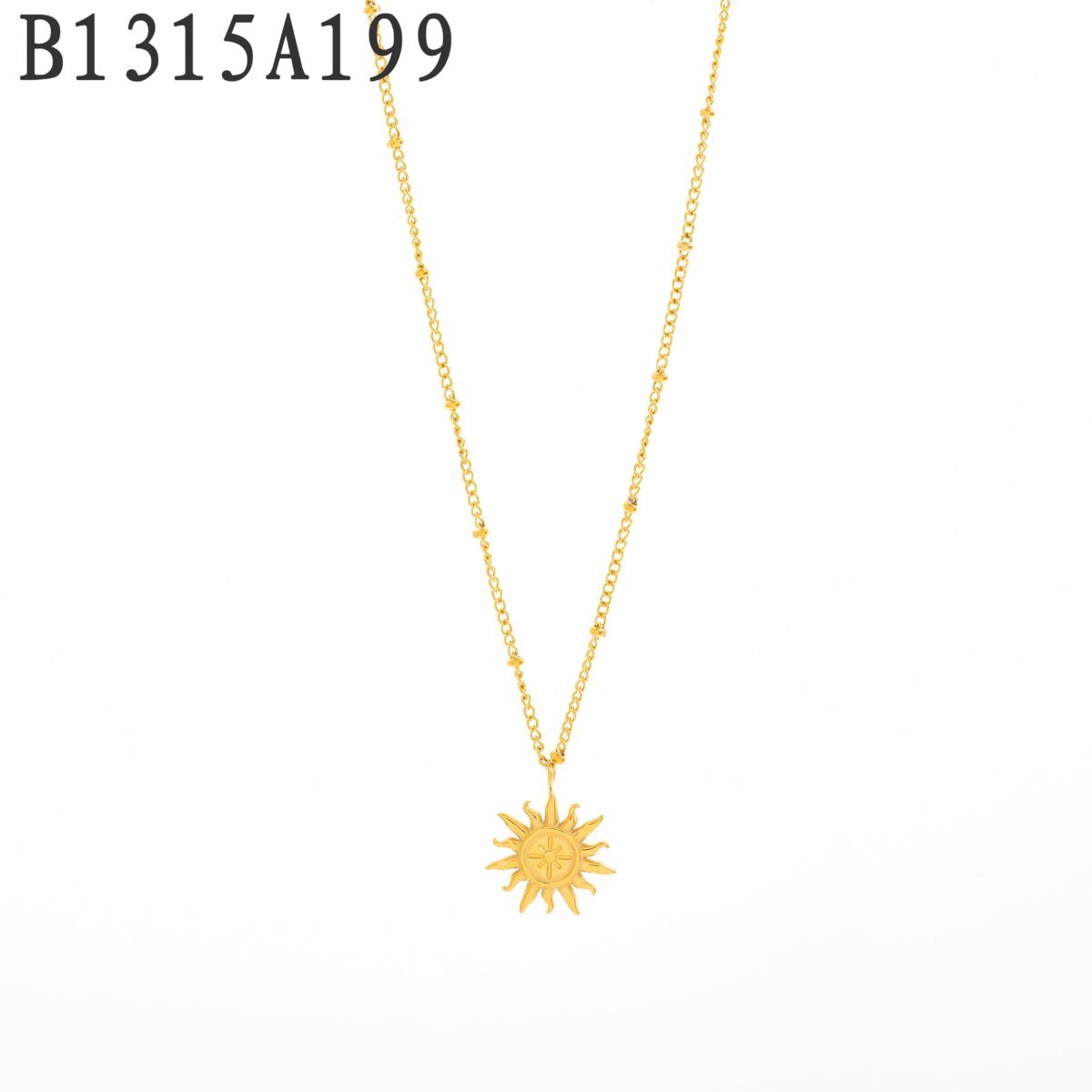 Collar Sol Dorado
