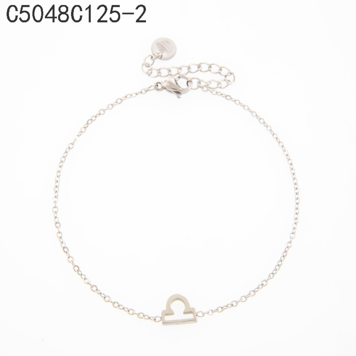 Pulsera Libra Oro Grueso 14K