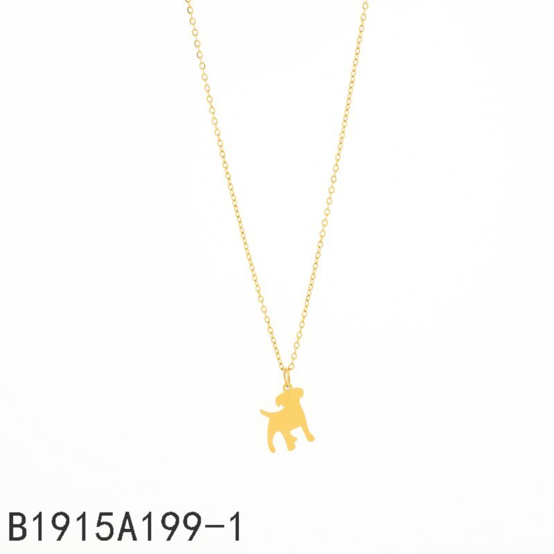 Collar Dije Mini Dorado
