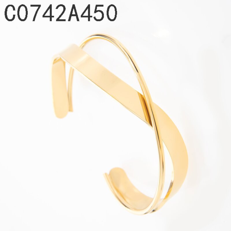 Brazalete Torcido Dorado