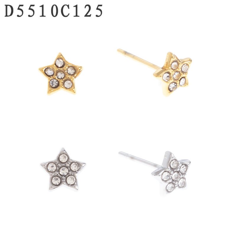 Aretes Estrella Dorado