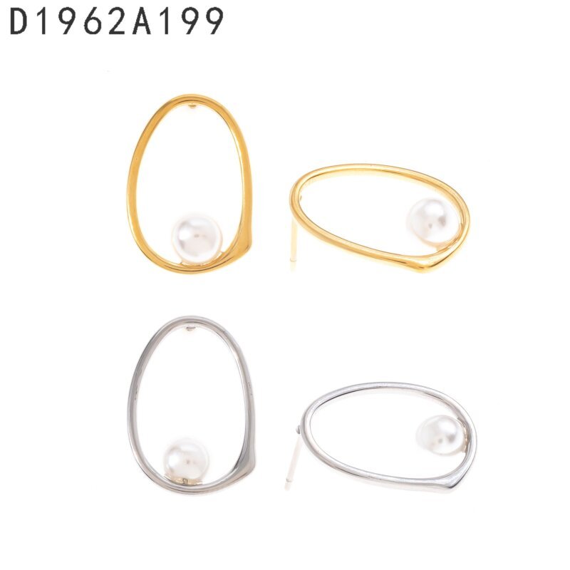 Pendientes de perlas (plata)