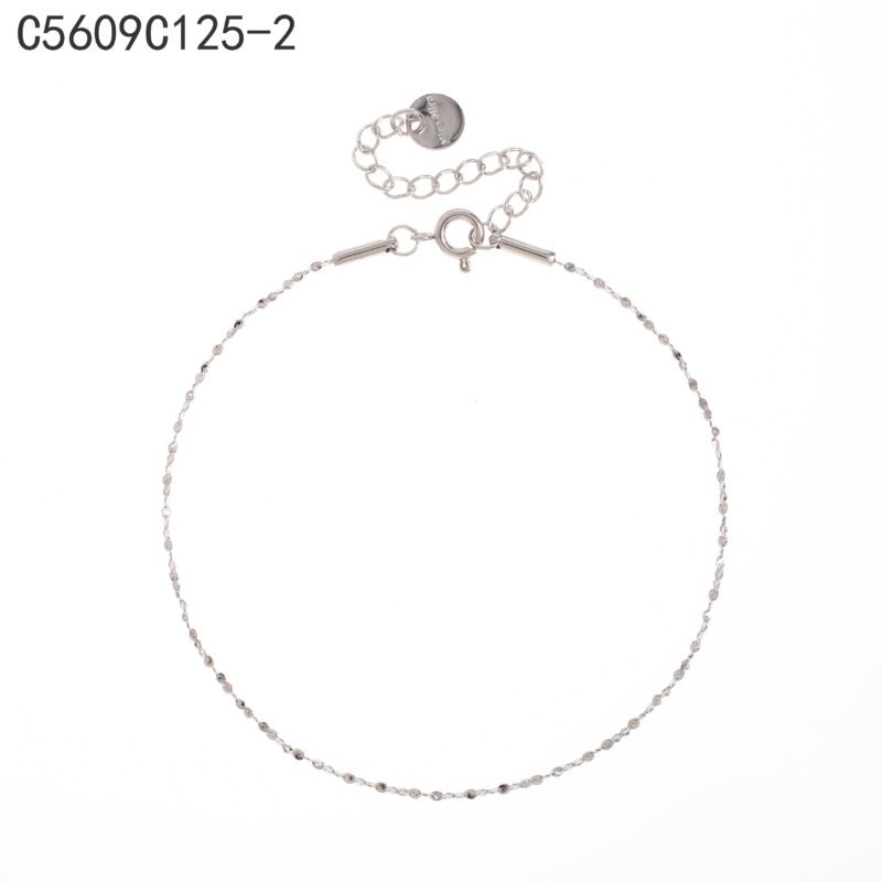 Pulsera Fina Lisa Plata