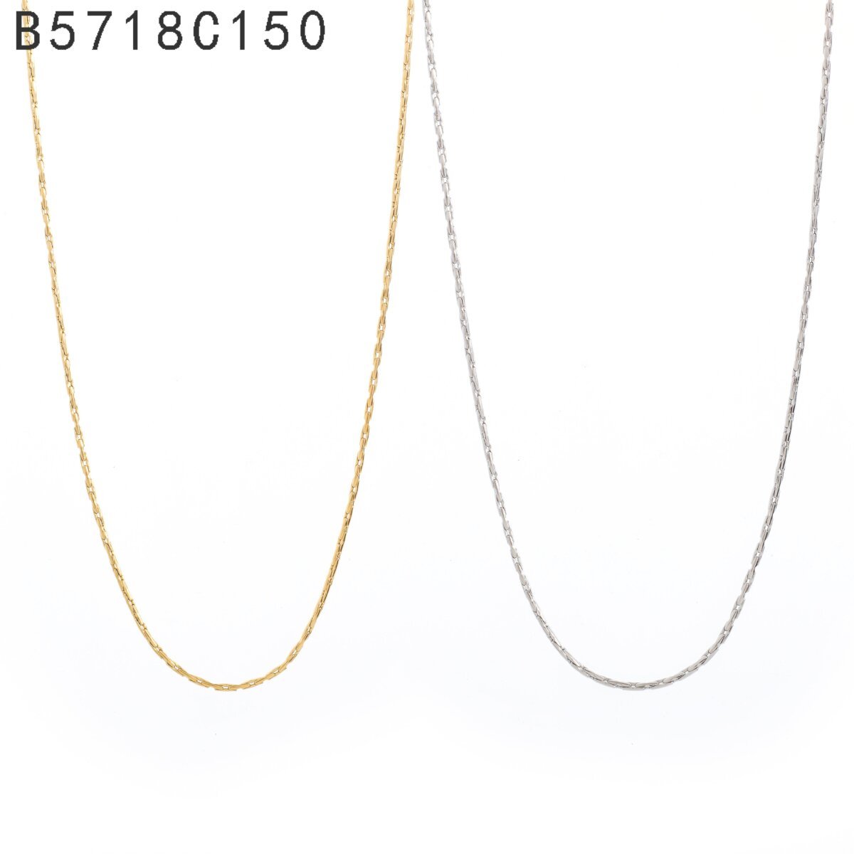 Collar Cadena Larga Dorado