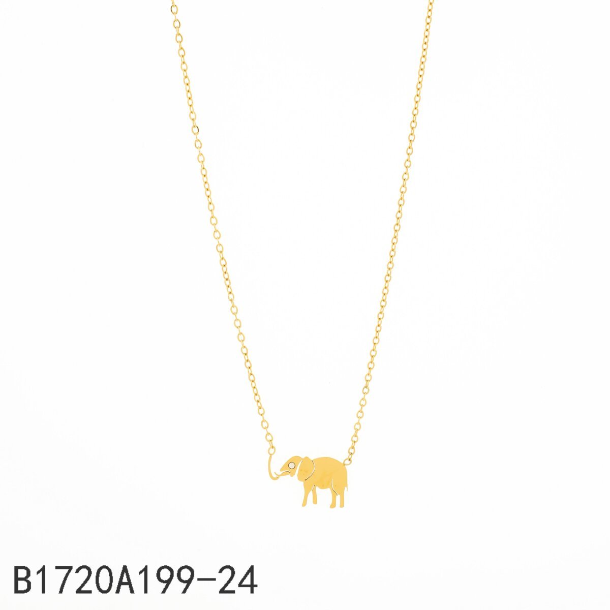 Collar Elefante Dorado