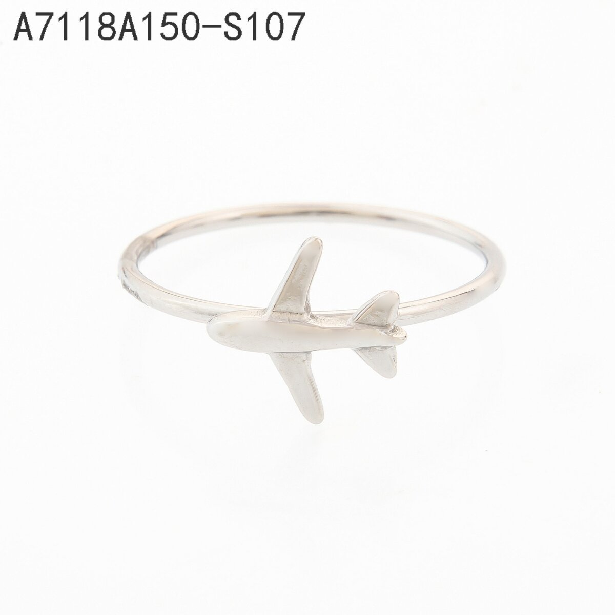 Anillo Avion Plata