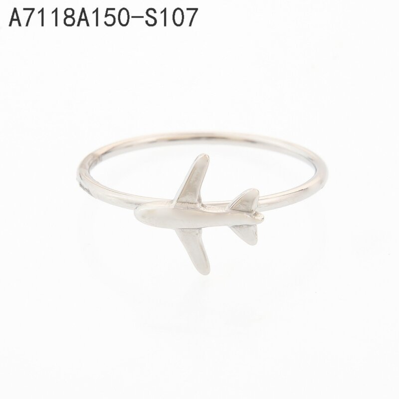 Anillo Avion Plata