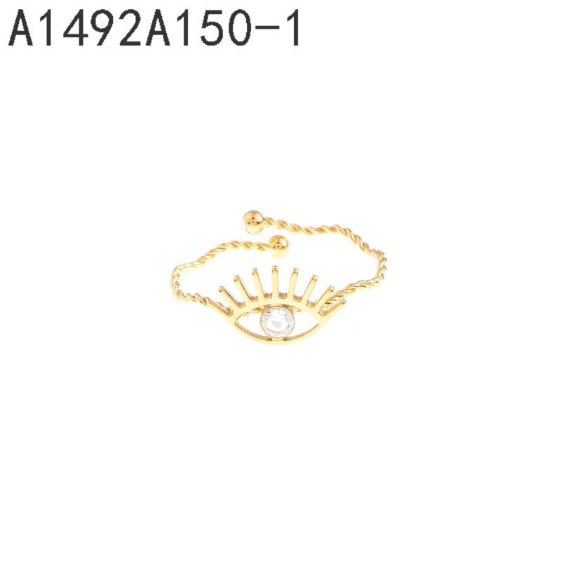 Anillo Abanico Dorado