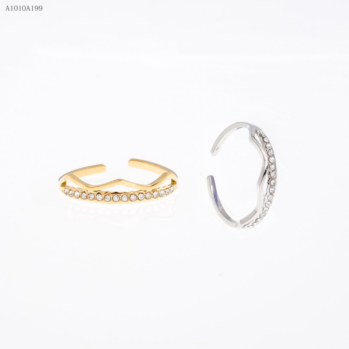 Anillo Banda Fina Dorado