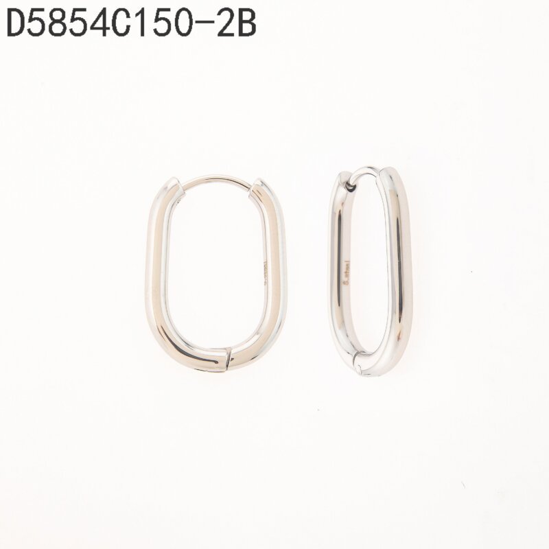 Arracadas Rectangulares Plata