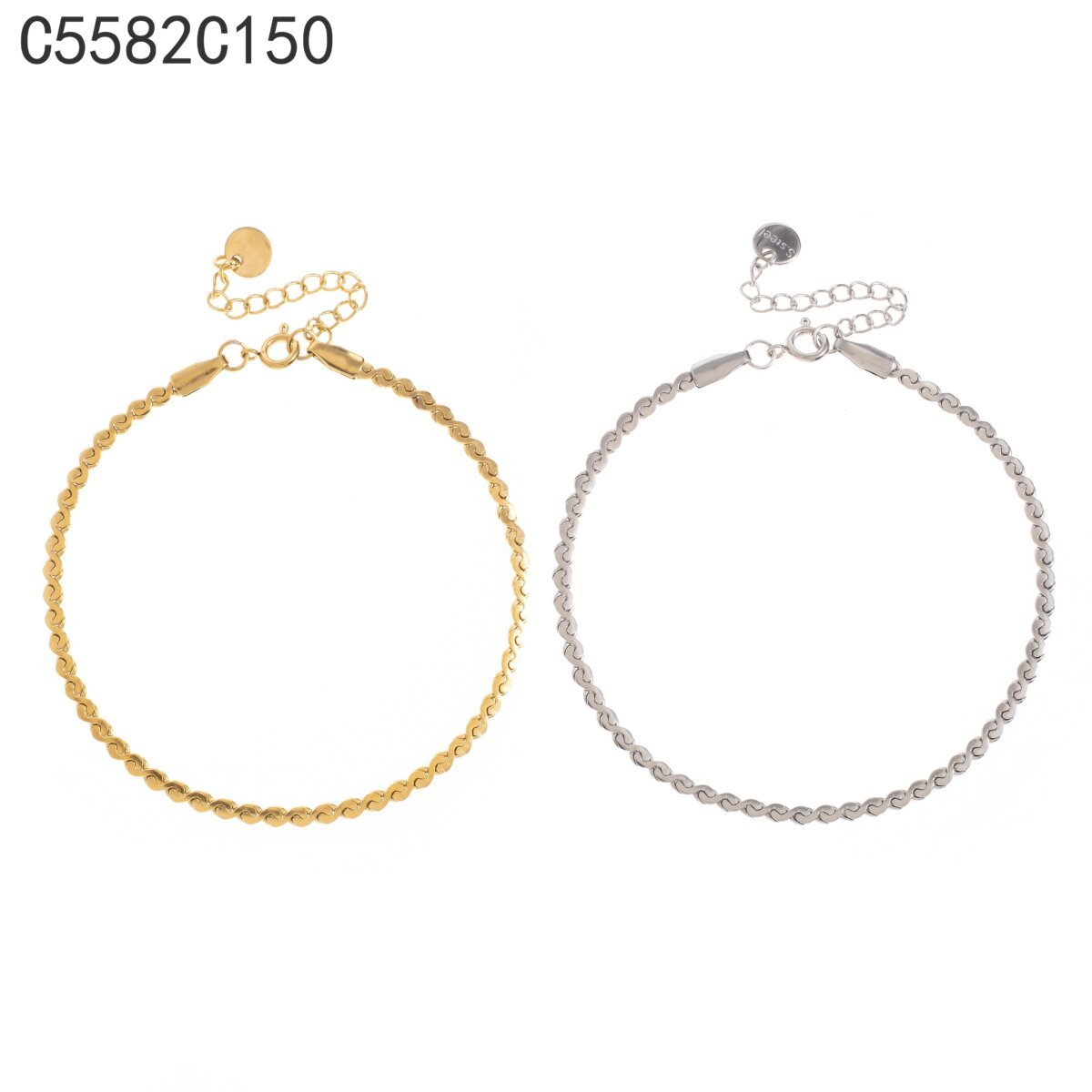 Pulsera Charm Dorado