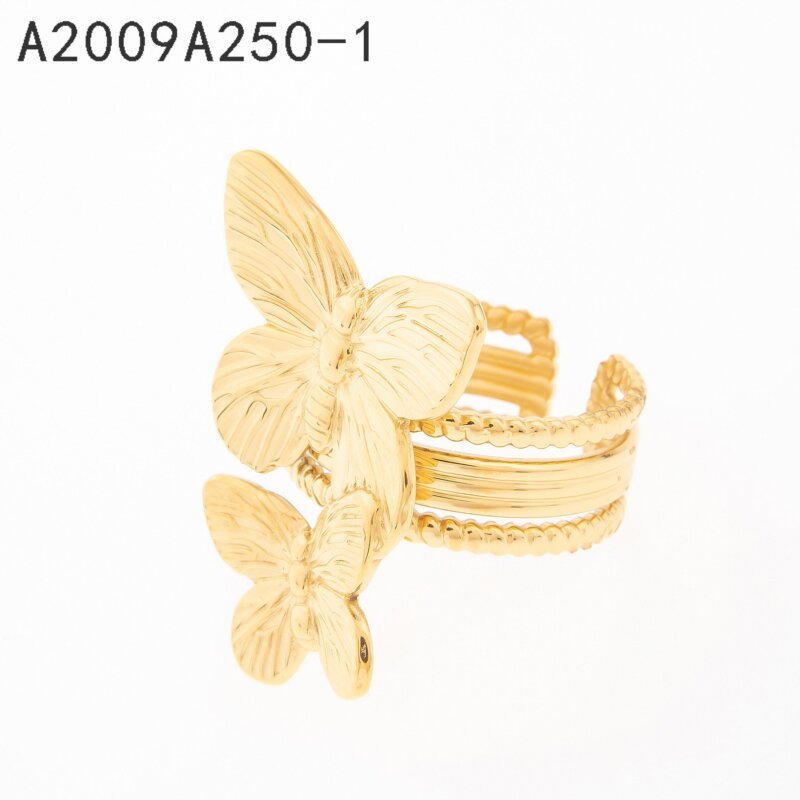 Anillo Mariposa Dorado