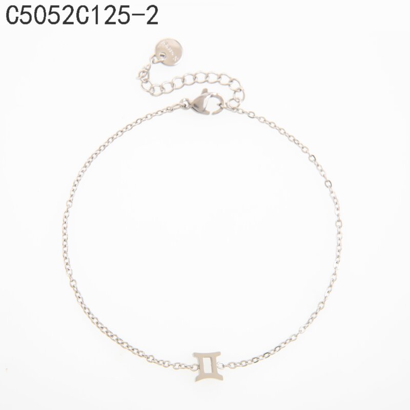 Pulsera Géminis Oro Grueso 14K