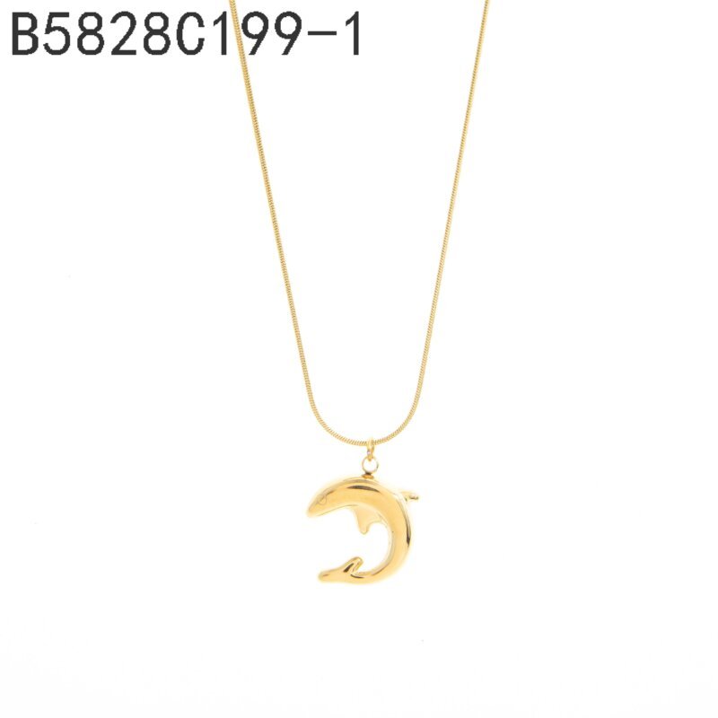 Collar Luna Dorado