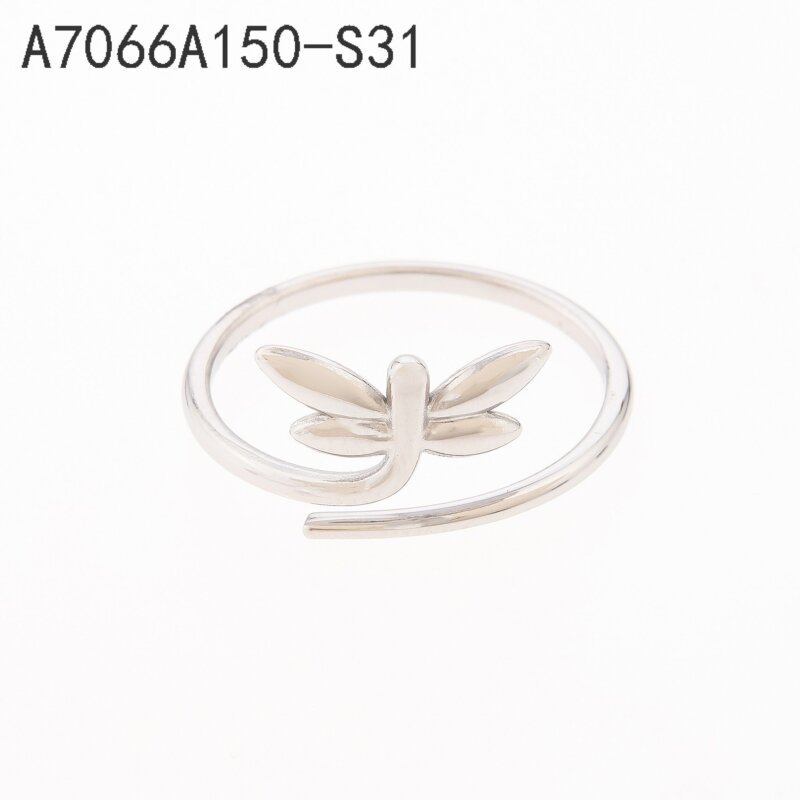 Anillo Mariposa Pequeña Plata