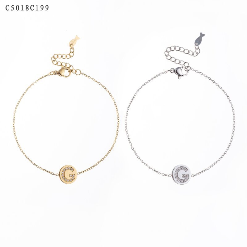 Pulsera Disco Dorado