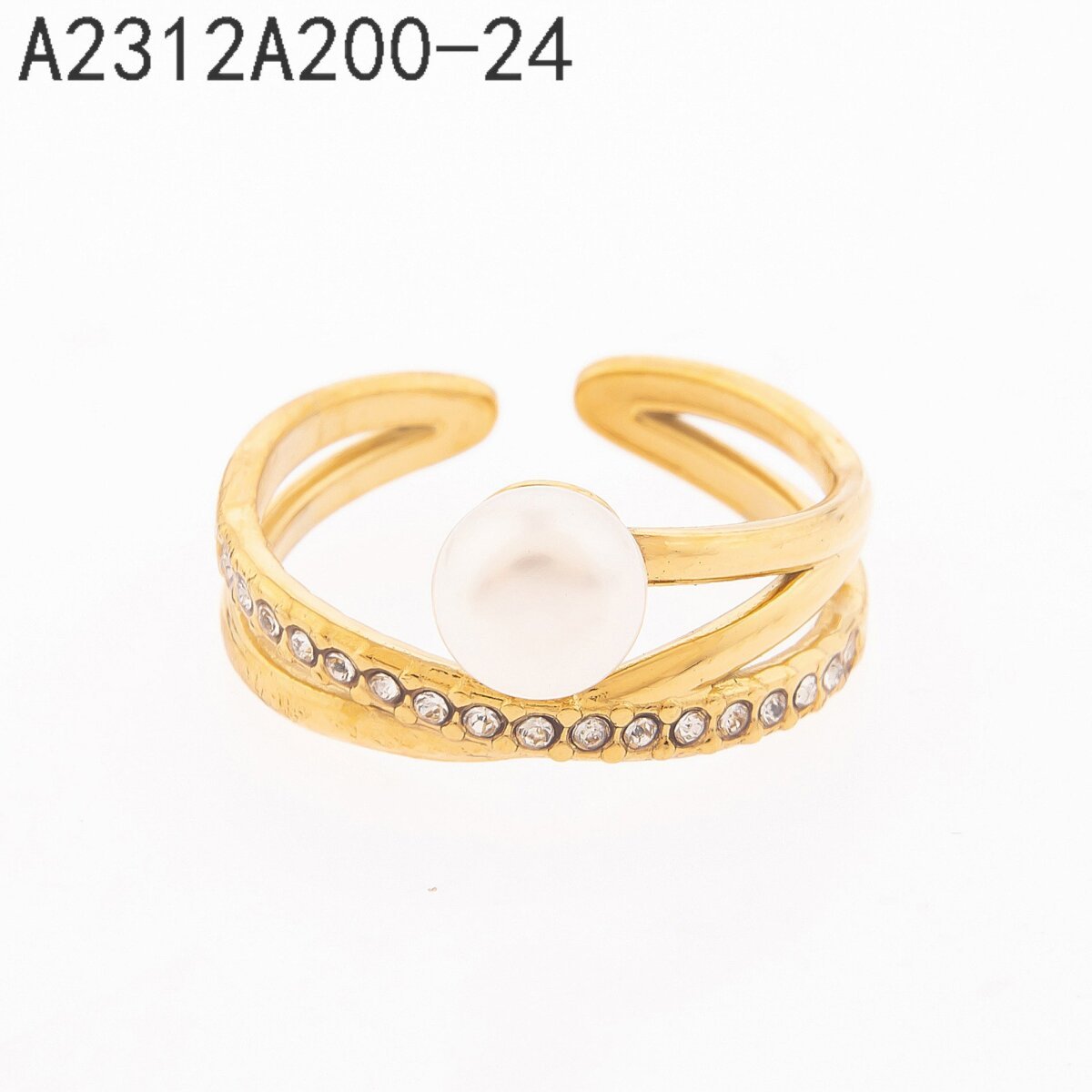Anillo Trenzado Dorado