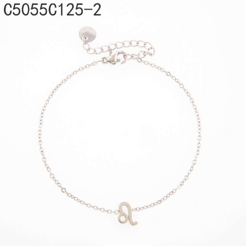 Pulsera Leo Oro Grueso 14K
