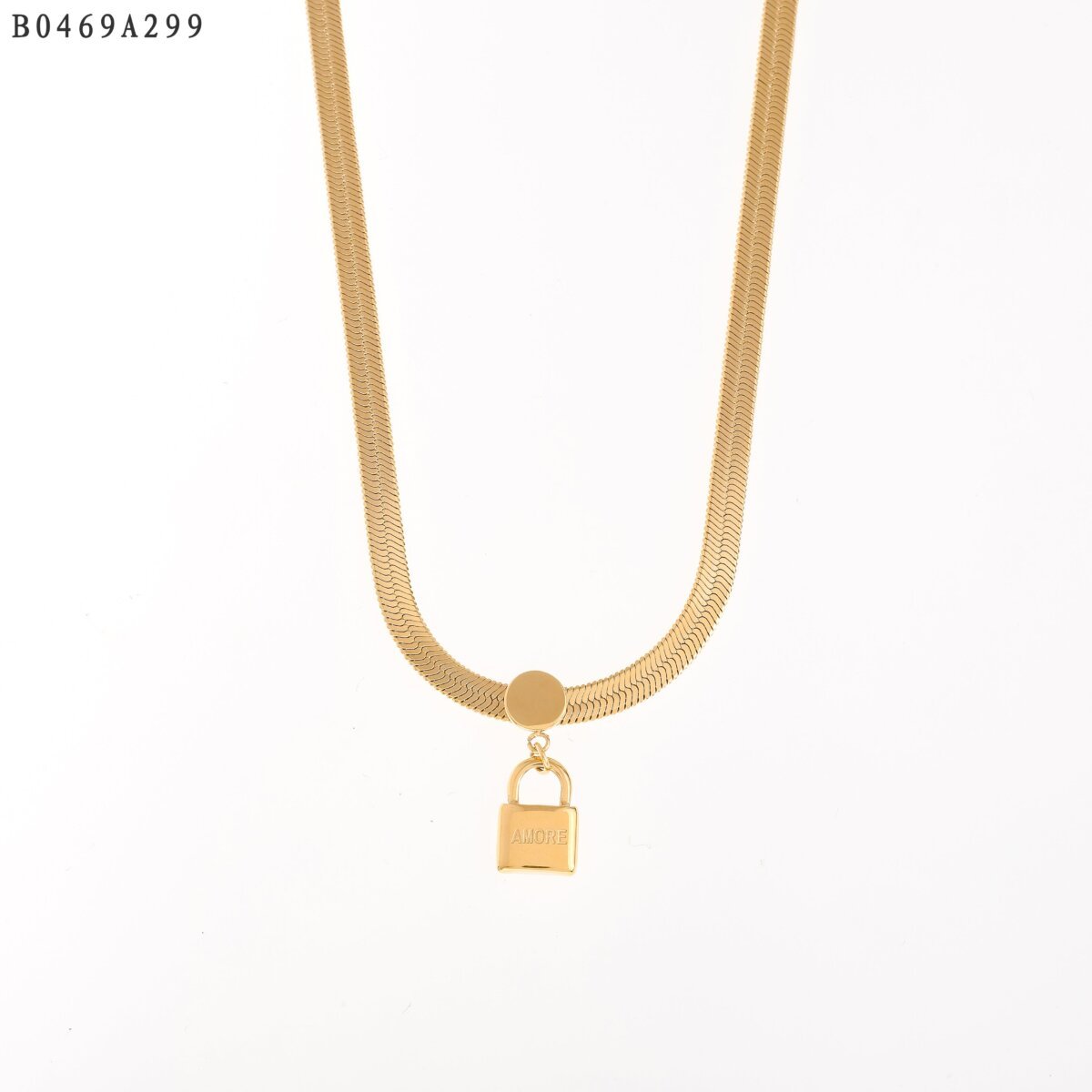 Collar Amore Lock Snake