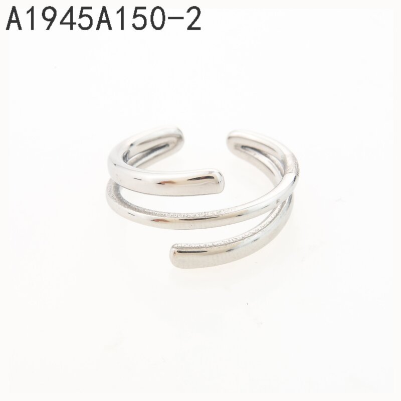 Anillo Abierto Trenzado Plata