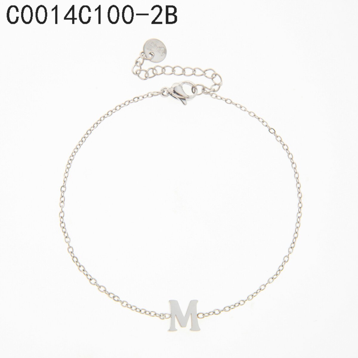 Pulsera Inicial Plata
