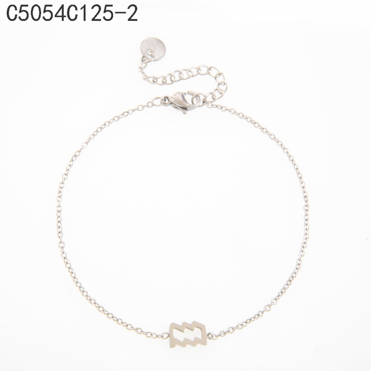 Pulsera Acuario Oro Grueso 14K
