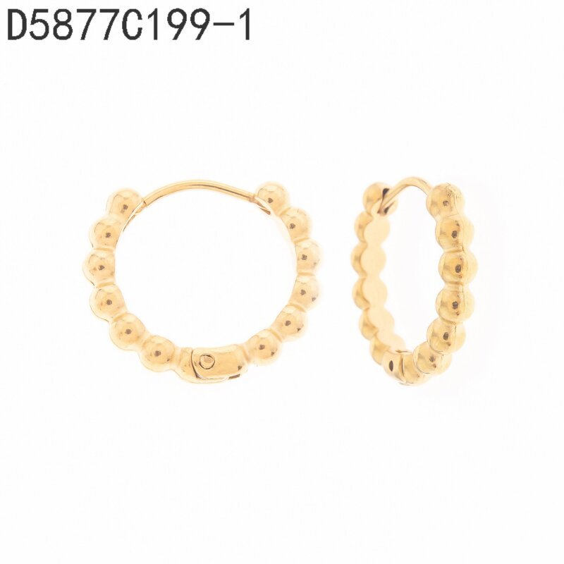 Arracadas Trenzadas Dorado