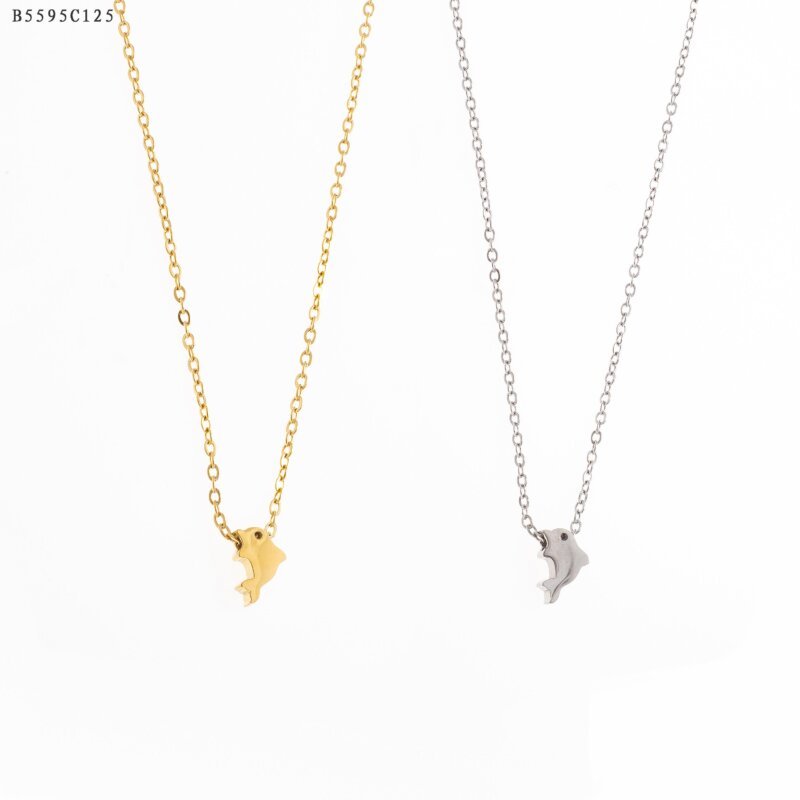 Collar Corazón Pequeño Dorado