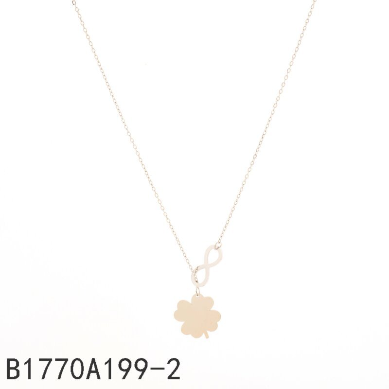 Collar Medalla Redonda Plata