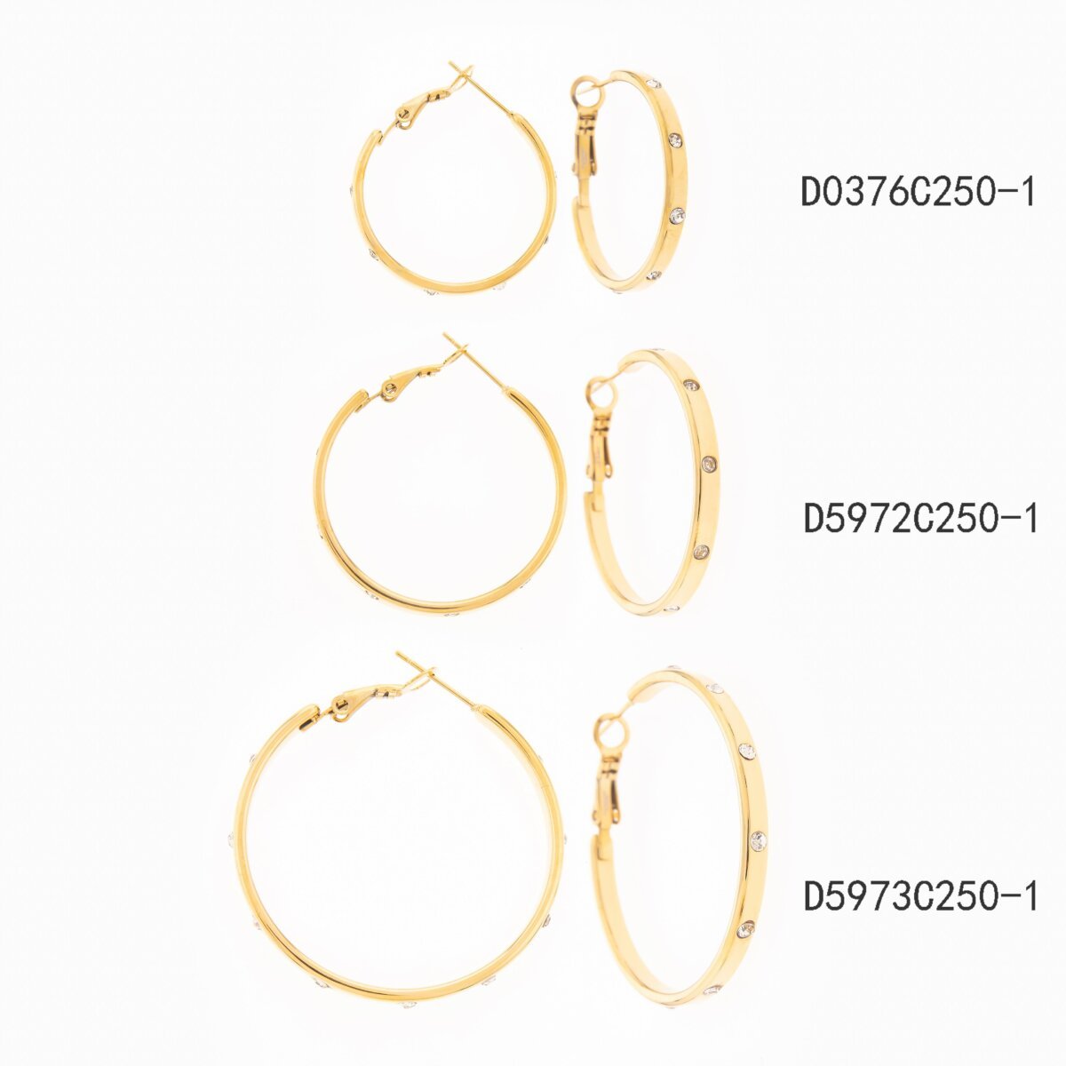 Set de Arracadas Surtidas Plata