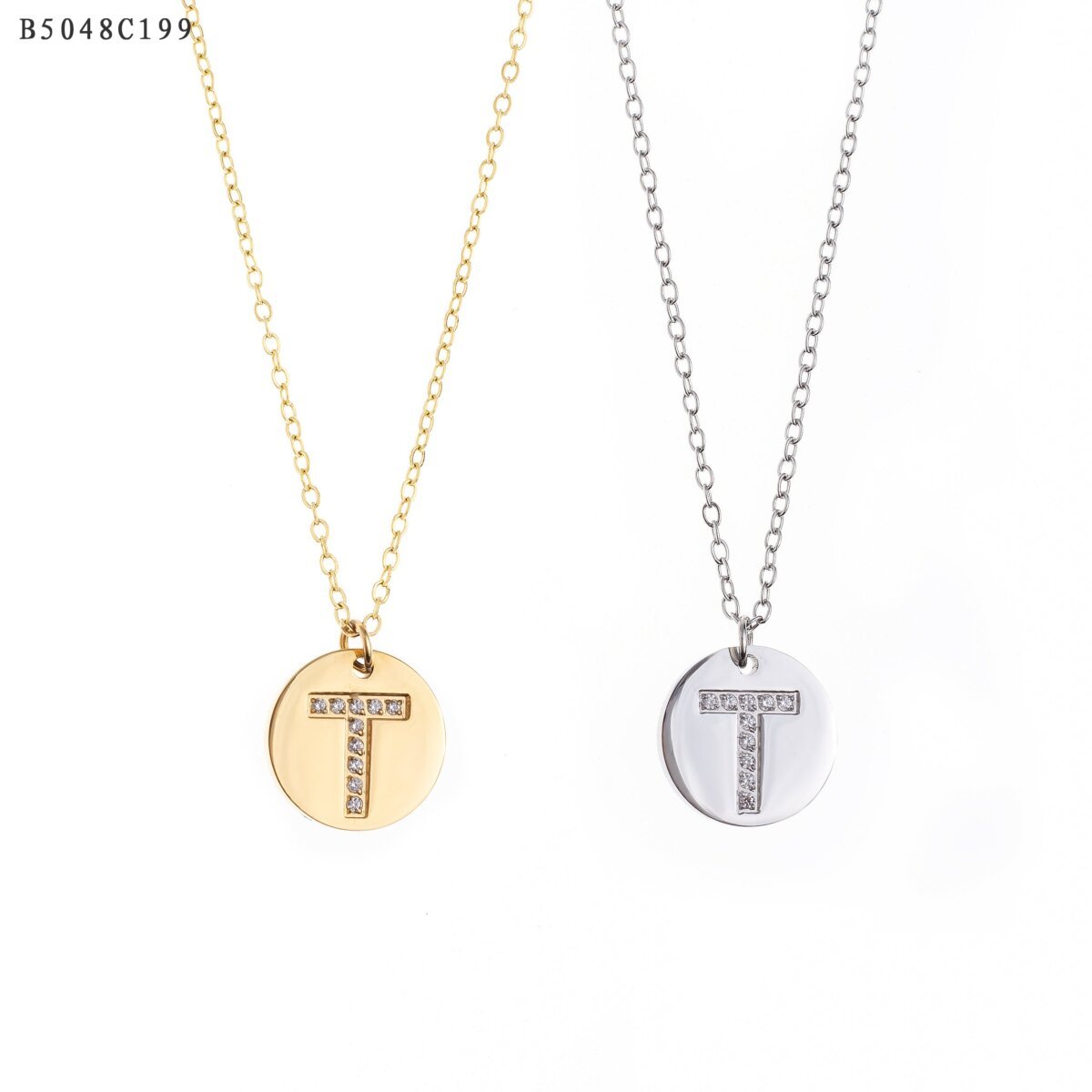 Collar Letra Dorado