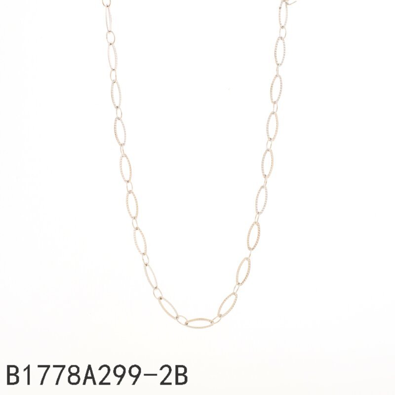 Collar Cadena de Zirconias Plata