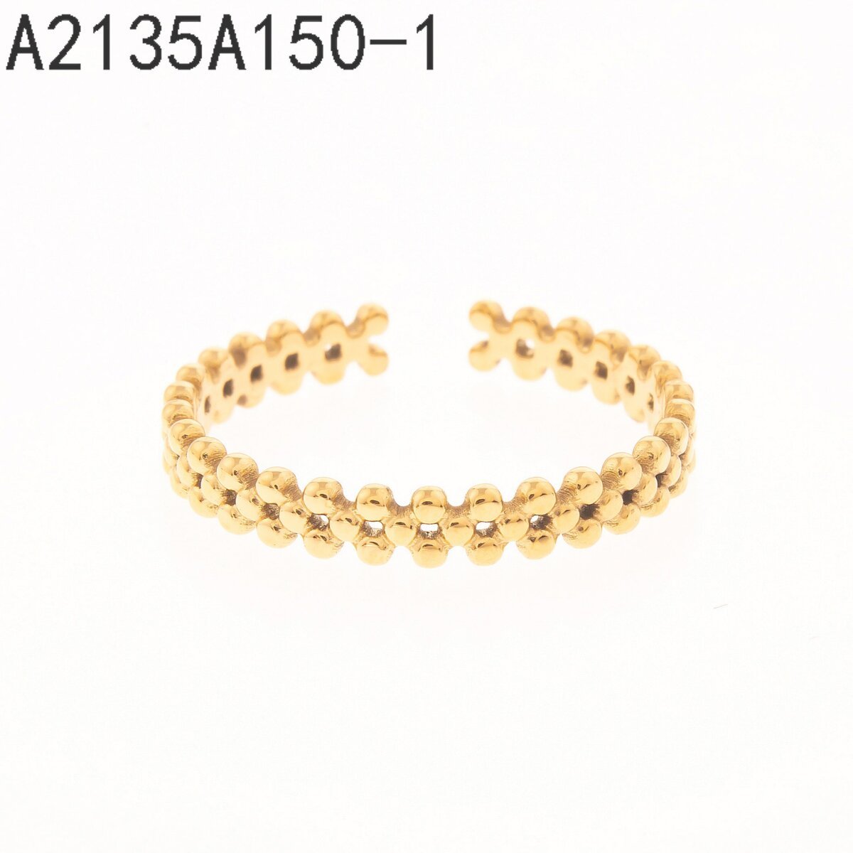 Anillo Trenza Dorado