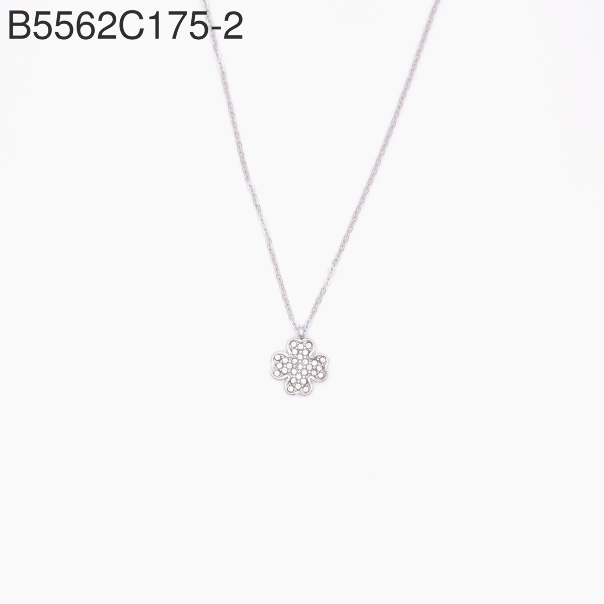 Collar Trébol Plata