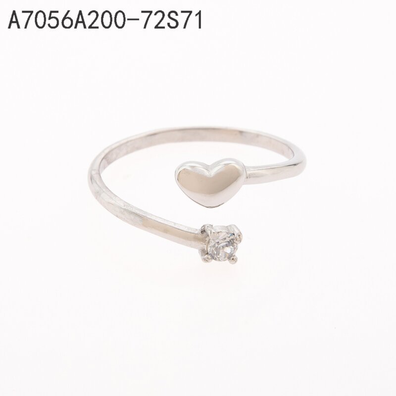 Anillo Abierto Estrella Plata