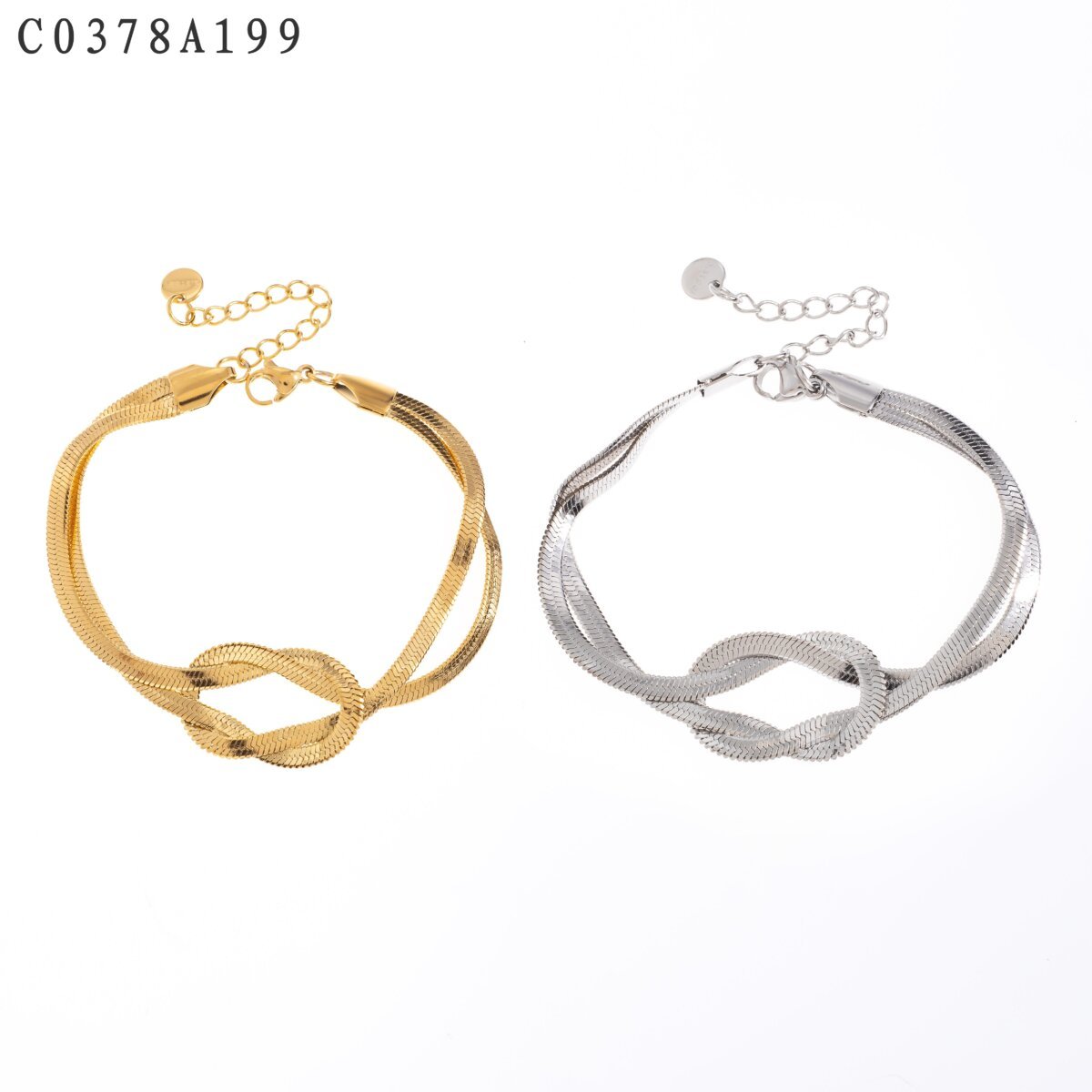Pulsera Corazón Dorado