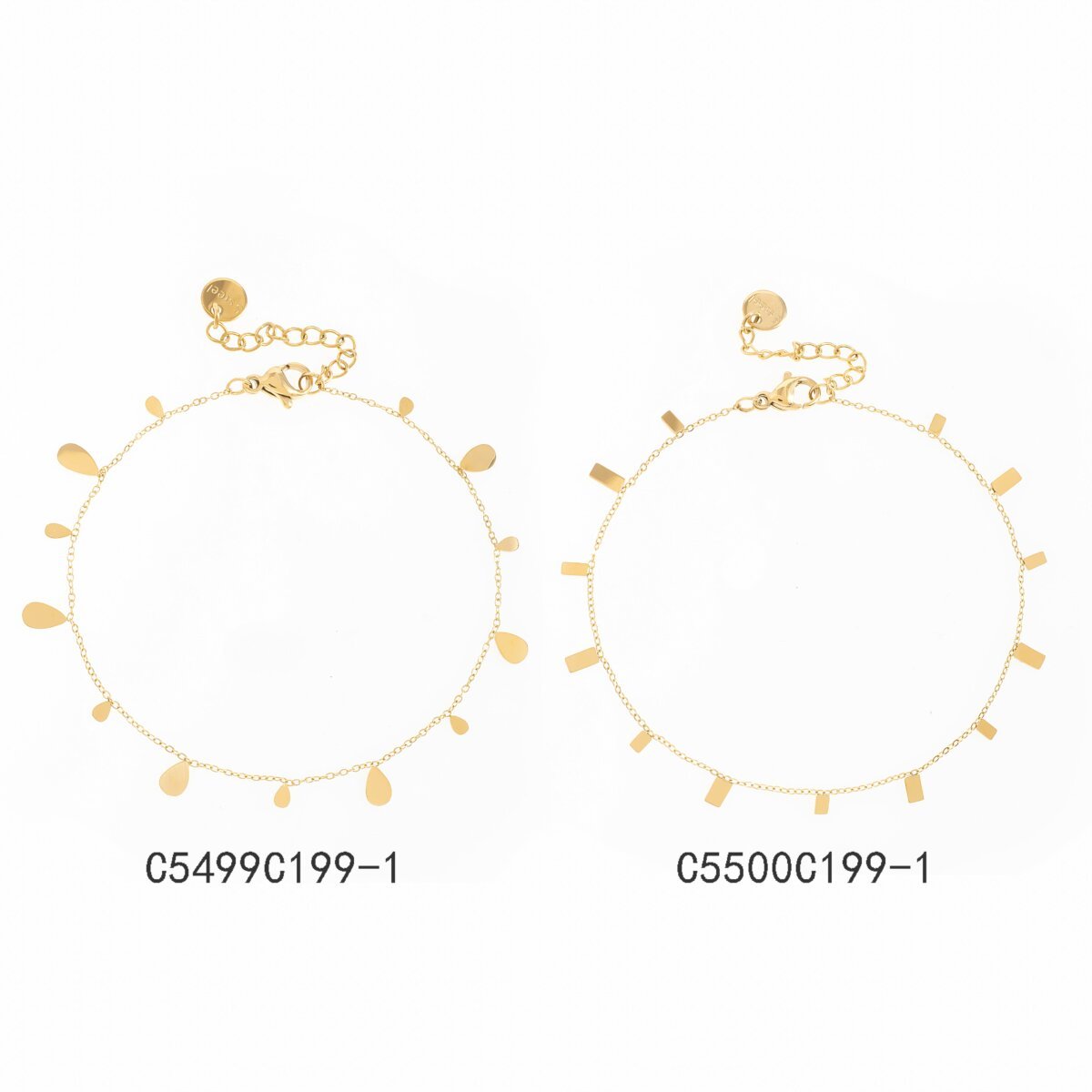 Pulsera de Perlas Fina Dorado