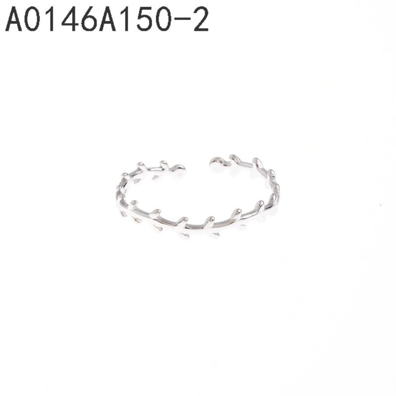 Anillo Cintillo Texturizado Plata