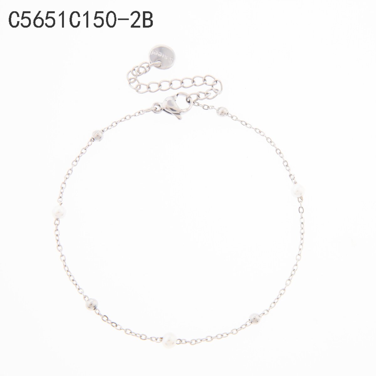 Pulsera Fina con Dije Plata