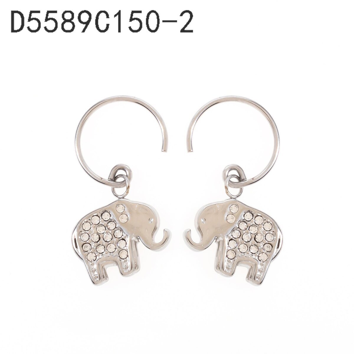 Aretes Elefante Plata