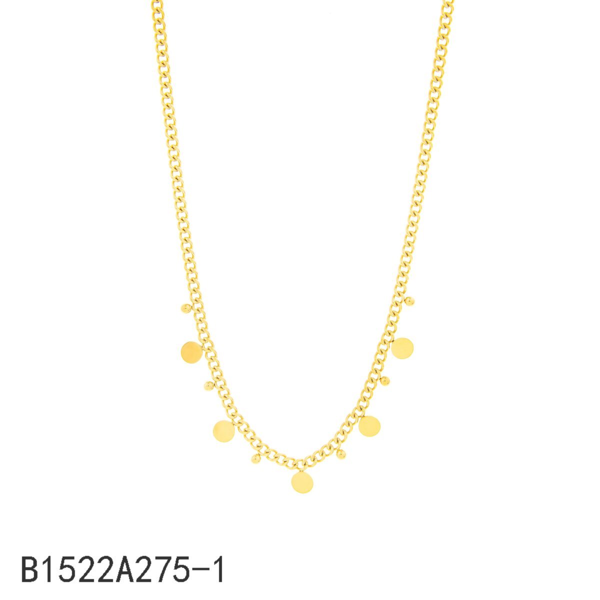 Collar Dainty Coins Chain