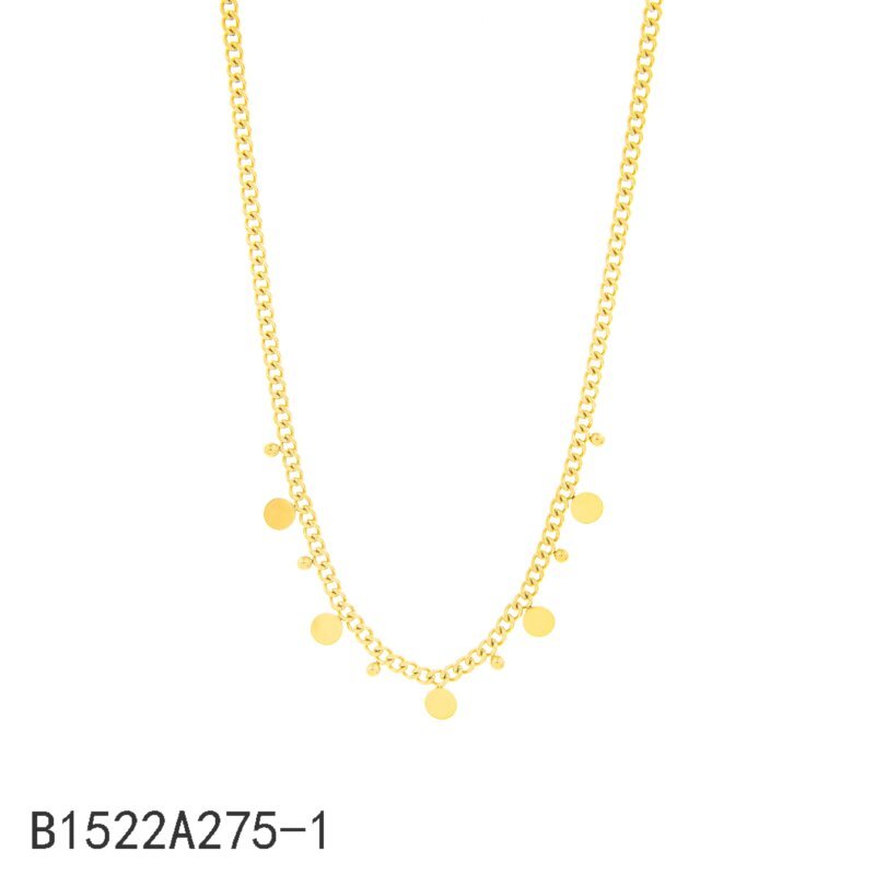Collar Dainty Coins Chain