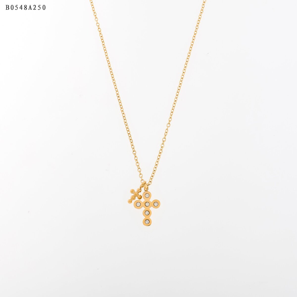 Collar Cruz Brillante