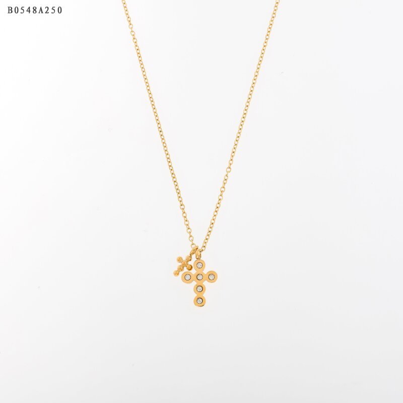 Collar Cruz Brillante