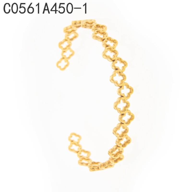 Brazalete Eslabones Dorado