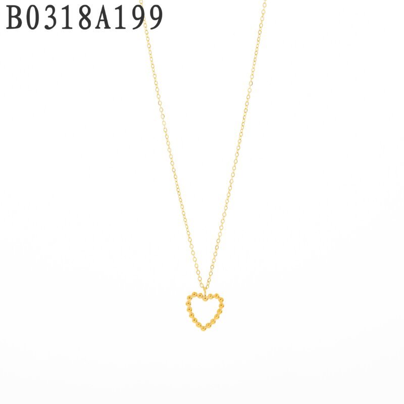 Collar Corazón Dorado