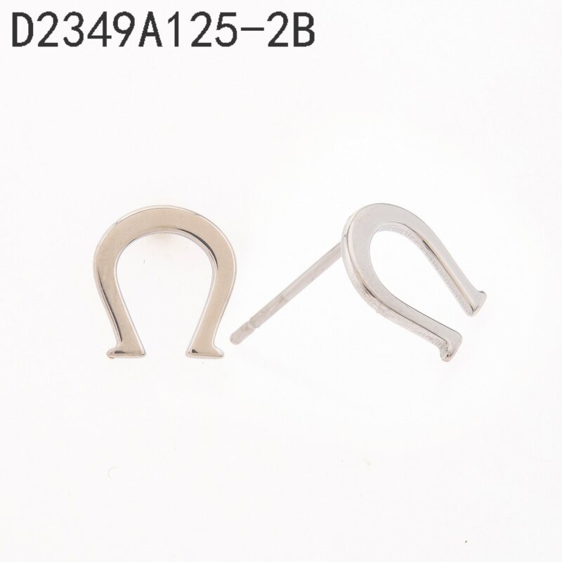 Aretes Herradura Plata