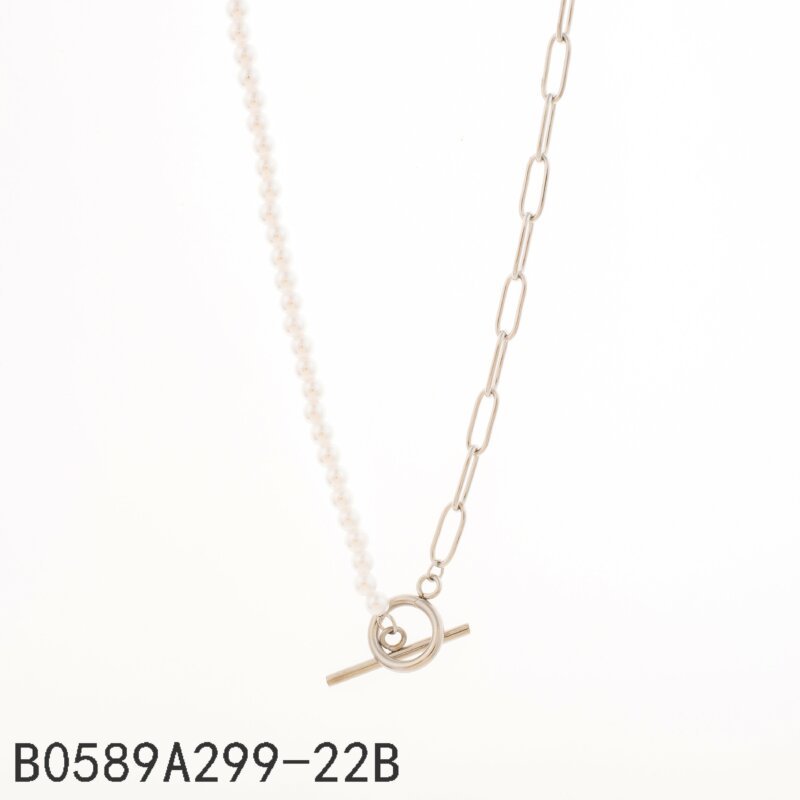 Collar Pearl Chain Mix