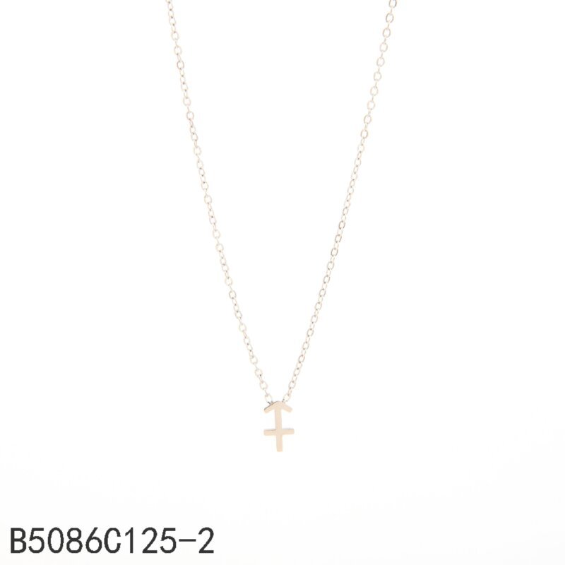 Collar de Sagitario Oro Grueso 14K